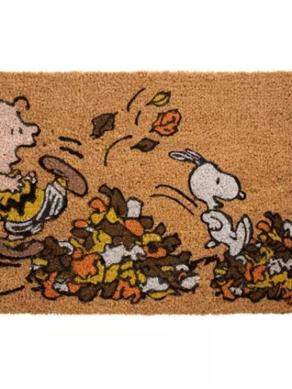 Peanuts Leaf Pile Coir Doormat - Picture 3 of 3